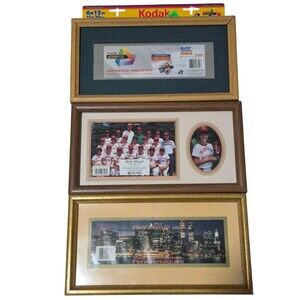 Vintage New Deadstock Picture Frames (Lot Of 3) 80's Kodak Decorel Regal Frames